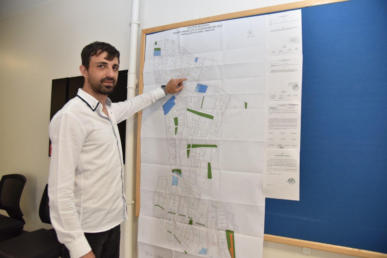 KARTEPE DERBENT IMAR UYGULAMASI ASKIDA