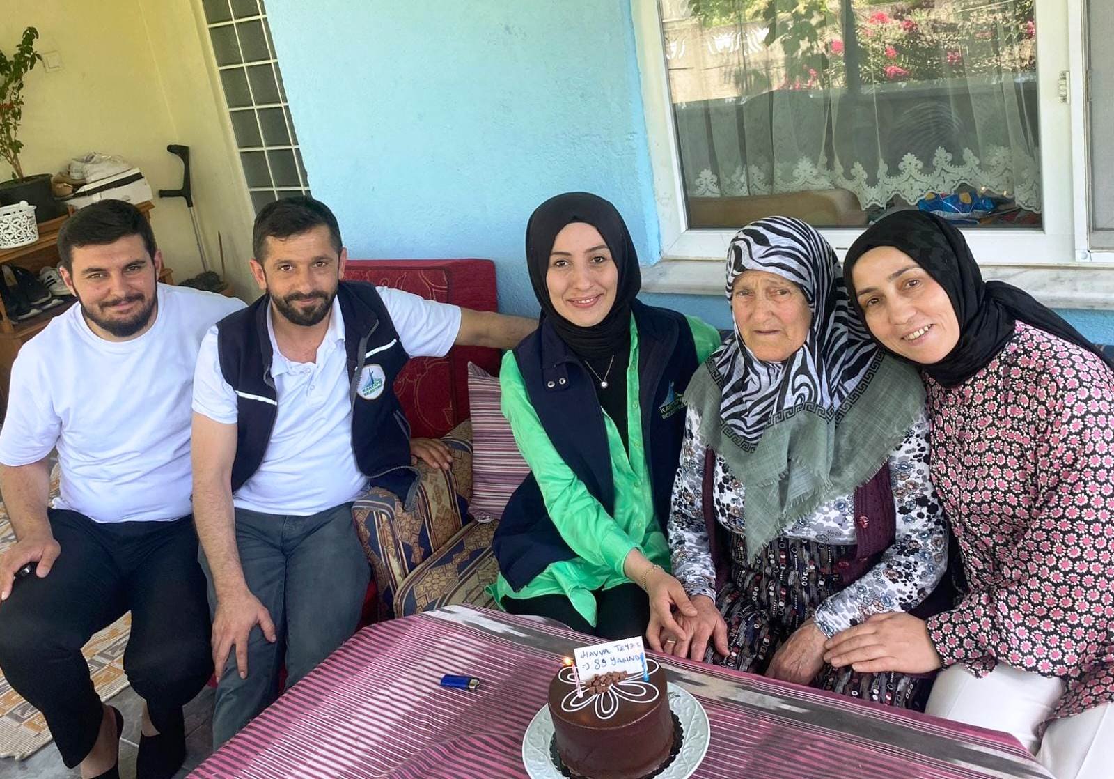 KARTEPELI HAVVA KARA 89.YASINA ALO EVLAT ILE GIRDI 2