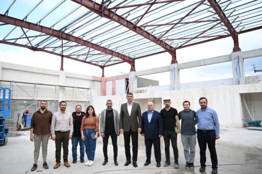 MASUKIYE SPOR SALONU INSAATI HIZLA ILERLIYOR 8