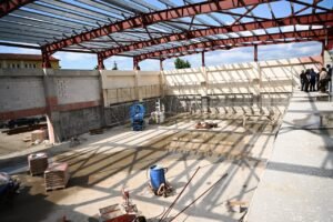 MASUKIYE SPOR SALONU INSAATI HIZLA ILERLIYOR 9