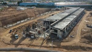 Yeni hal binasinda ilerleme 55 8