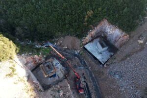 Dilovasi Devlet Hastanesi baglanti yolu nda kopru ayaklari yapiliyor 1