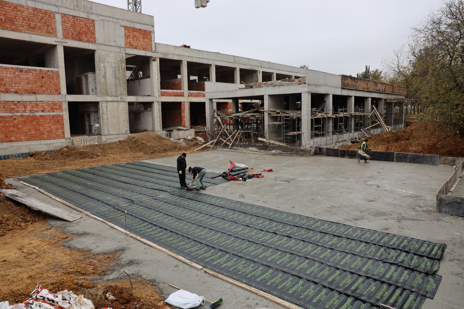 Gebze Engelsiz Yasam Merkezinde cati imalati 1