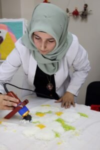 KO MEKte Tufting kursuna kayit yaptirmayi unutmayin 8