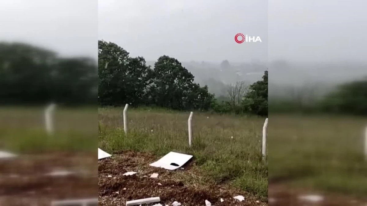 kocaeliyi dolu ve saganak vurdu o anlari boyle kaydetti cok felaket 0 zCAl9gVs